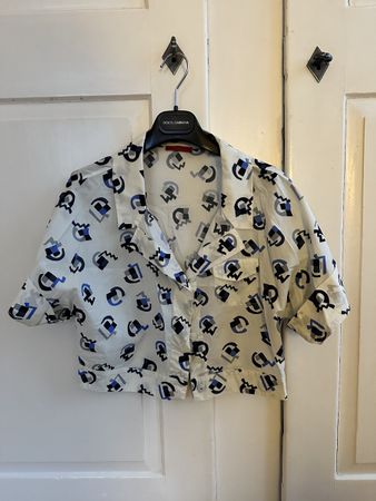 PRADA Sommer Bluse, Gr. 36, Kurzarm, wie neu!
