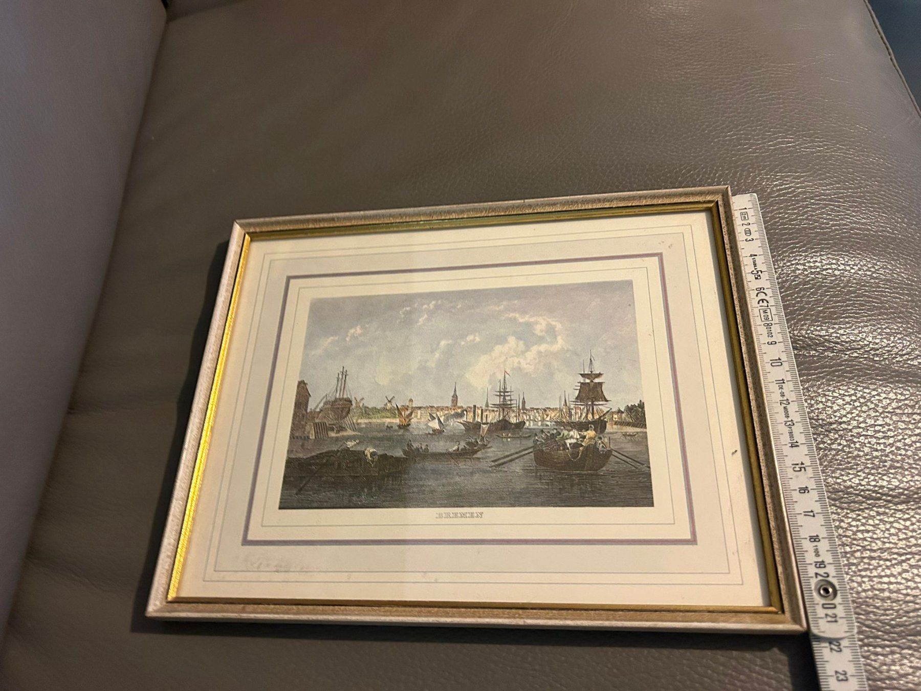 Dipinti: Quadretto "Bremen" 21x28 cm – Usato da Melano venduto da H-Sara 2
