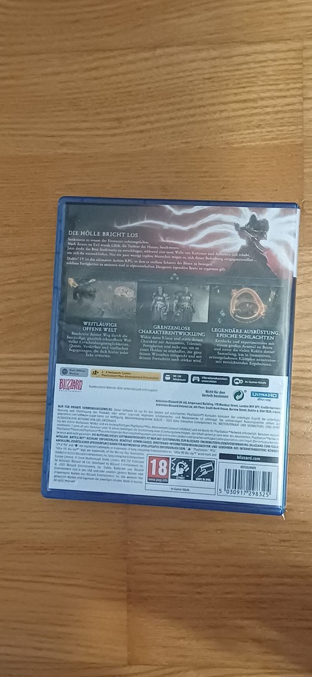 Giochi: Diablo 4/ ps5 / wie neu – Usato da Ostermundigen venduto da libia 1