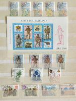 VATIKAN SAMMLUNG MOSAIK OLYMPIA BLOCK AUS 1986 1987 ET NEU