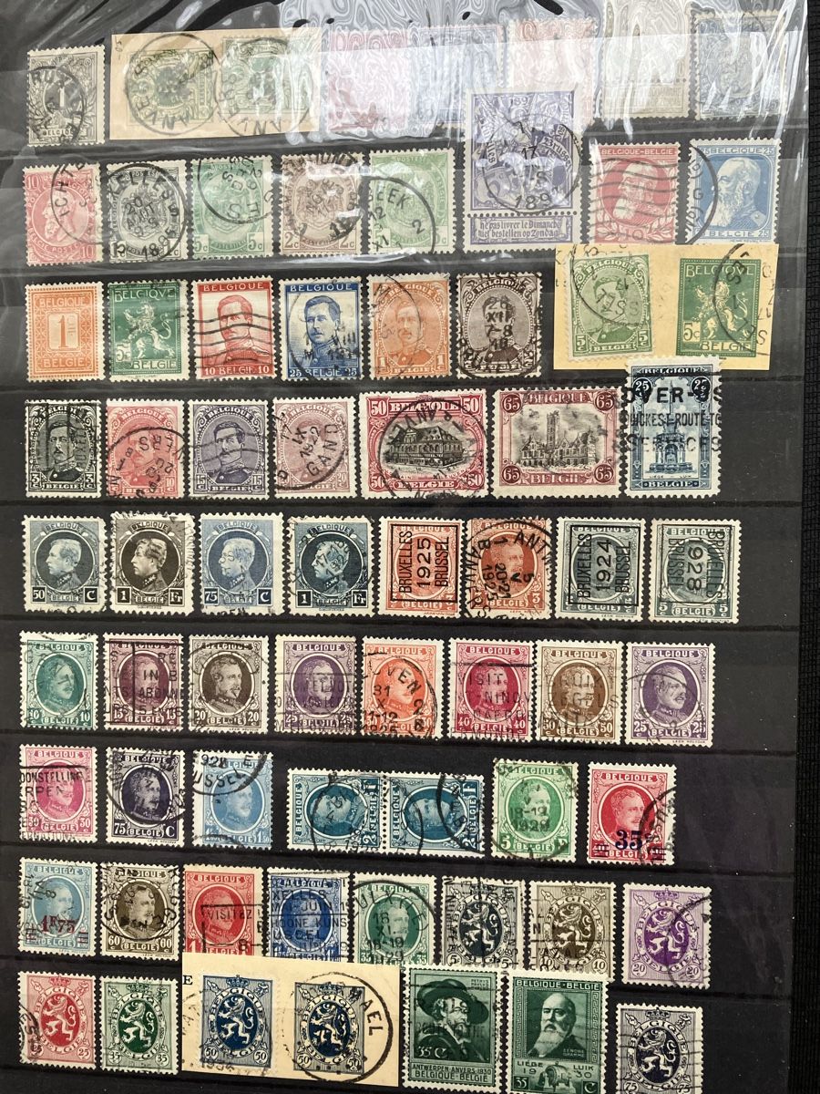 Alle Briefmarken: Belgien GB 6 Seiten – Gebraucht aus Cham von Diablo1232 4