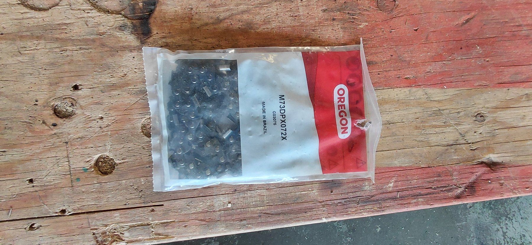 Oregon Sägen: Oregon Sägekette 3/8, 72 TG, 50cm, Halbmeisel – Neu und originalverpackt aus Dinhard von DH1234