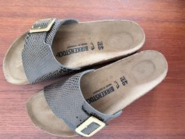 Birkenstock neu Catalina, Shiny Snake Sage, braun, Gr. 40