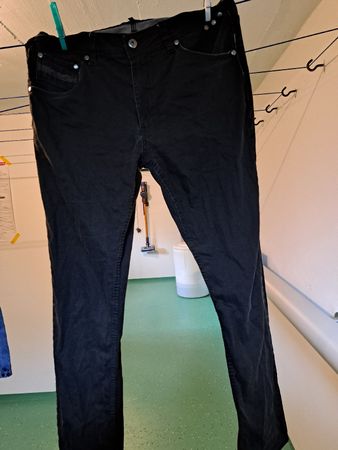 Jeans schwarz Gr.32 Blackout no name