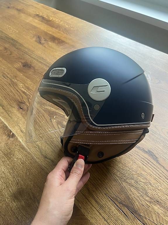 Caschi & visiere: Blauer Vespa Helm – Usato da Jona venduto da JNeugebauer