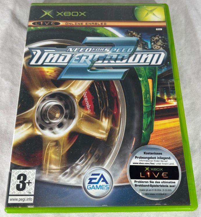 Jeu XBox Need for speed : underground 5030931036194