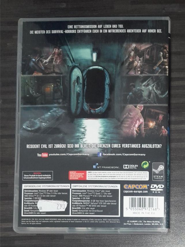 Giochi: Resident Evil Revelations PC-Spiel ! – Usato da Steffisburg venduto da FutureOne 1