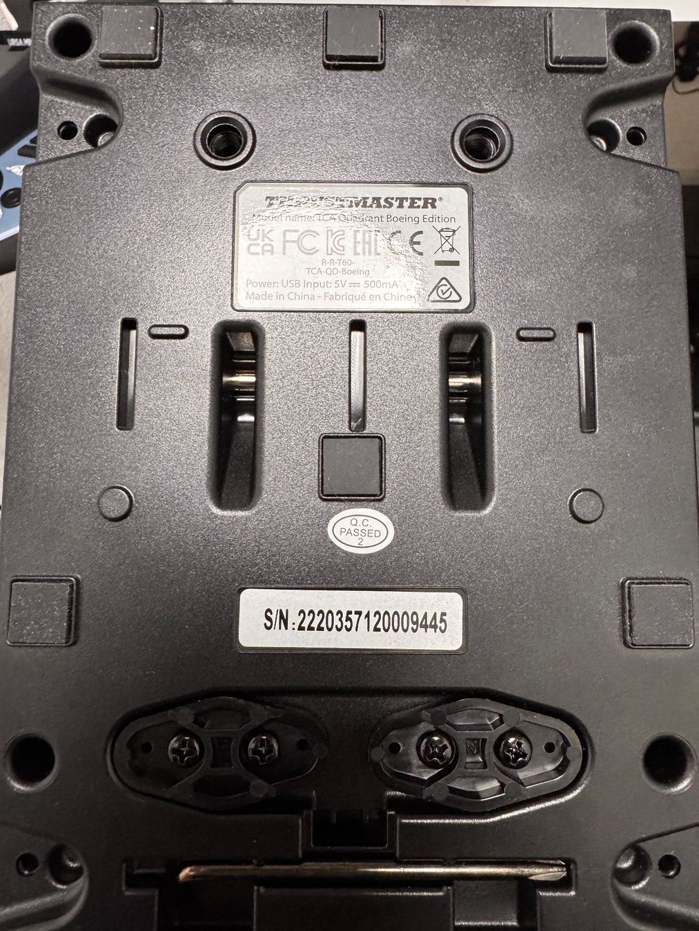 Thrustmaster Controller: Thrustmaster TCA Quadrant Boeing Edition gebraucht – Gebraucht aus Binz von myswiss 2