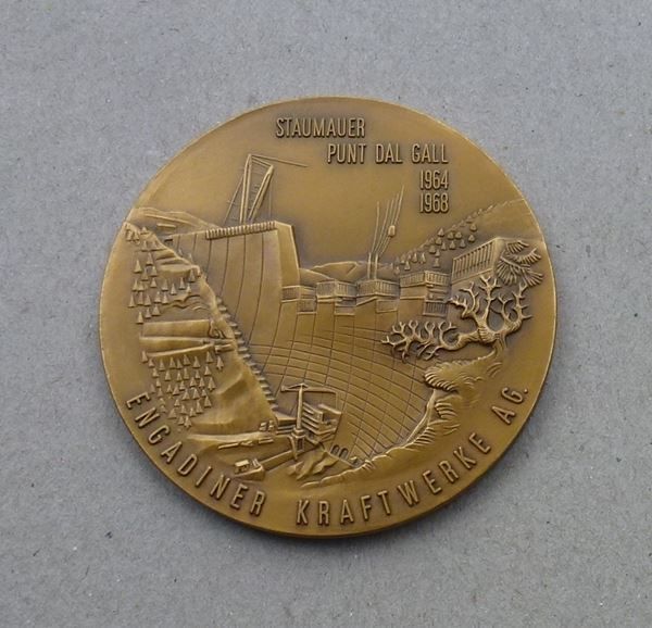 Medaglie: Medaille ++ Staumauer Punt dal Gall 1968 – Usato da Walkringen venduto da Casablanca777