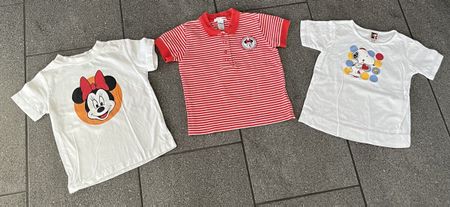 3 T-Shirt, Minnie Mouse, Snoopy Gr. 92-104