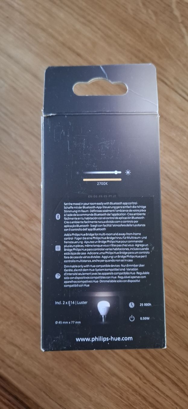 Philips Lampen: Philips Hue White E14 LED Lampen 2er Set  – Gebraucht aus Guntershausen von Jtattoo 1