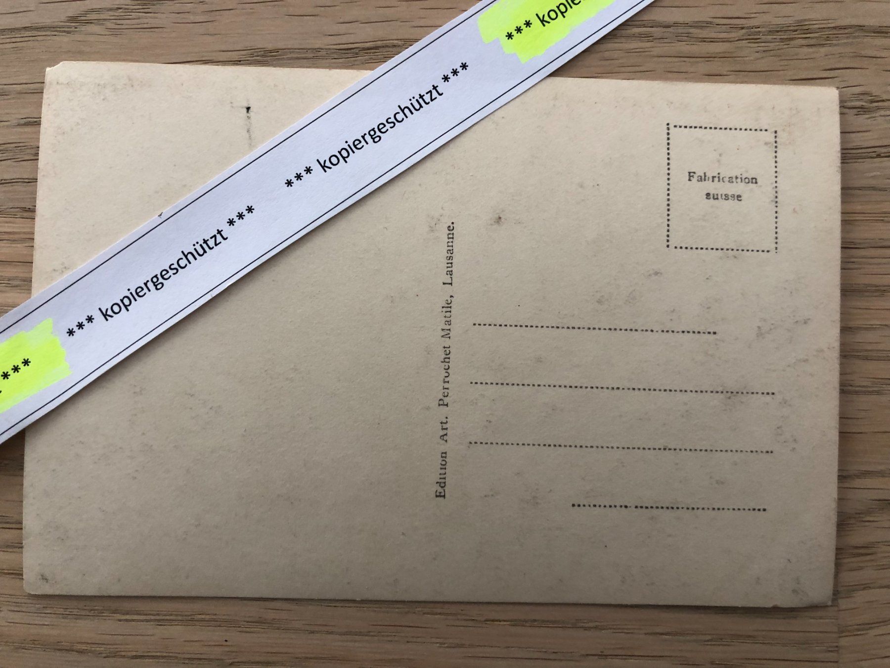 Cartoline postali: Trient Gletscher alt AK – Usato da Hefenhofen venduto da Bierinder 1