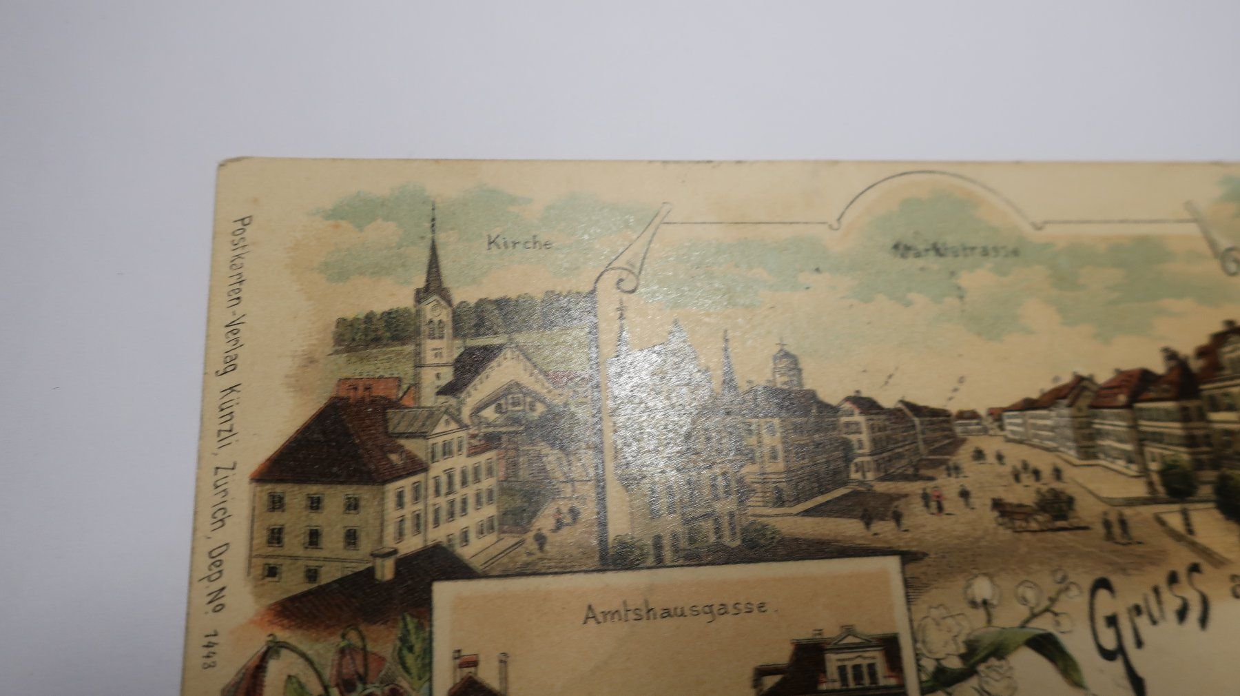 Cartoline postali: Gruss aus Langenthal 1900 – Usato da Cormoret venduto da Pascalll2001 3