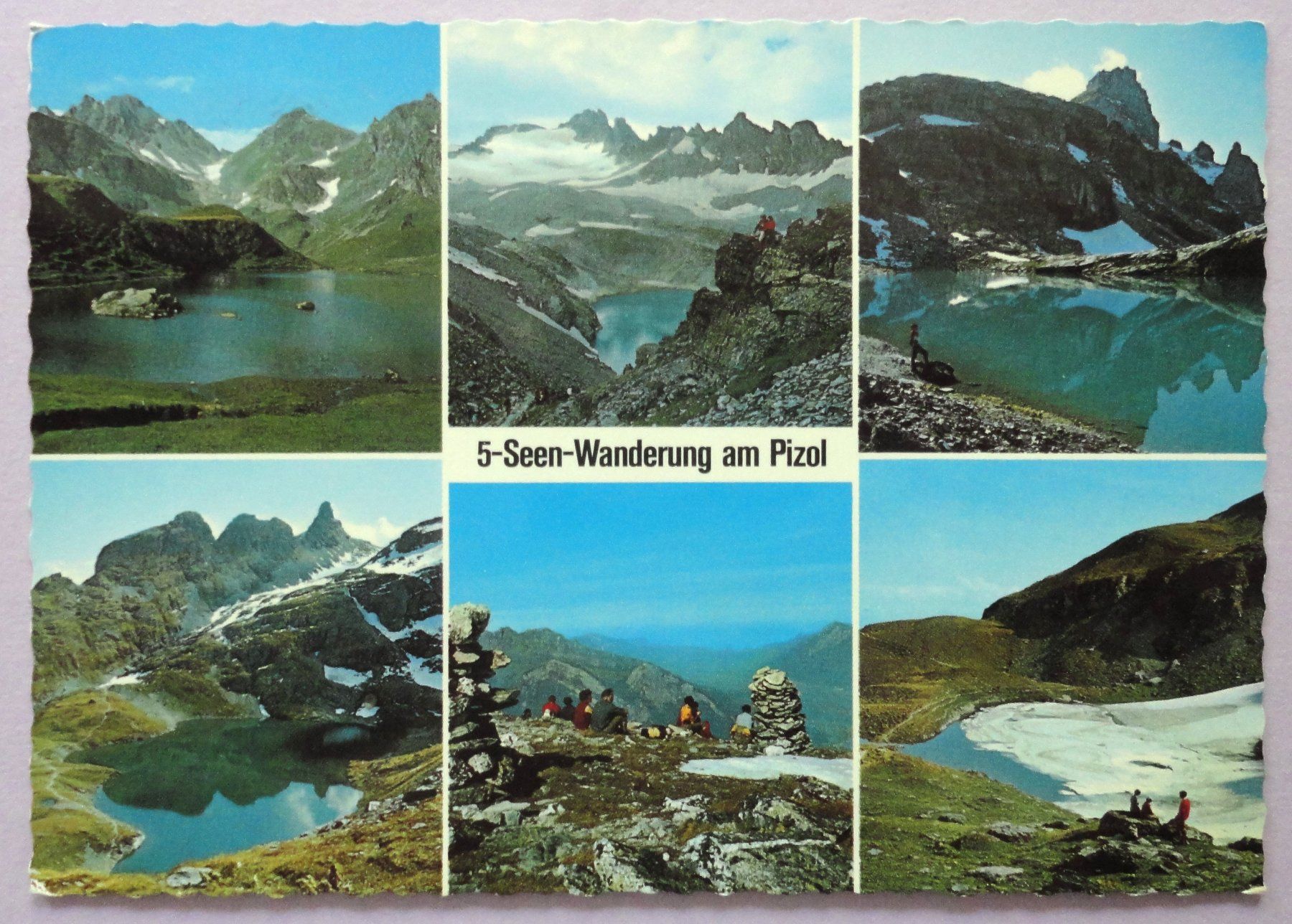 Cartoline postali: 5-Seen-Wanderung am Pizol – Usato da Fétigny venduto da Billy2miny