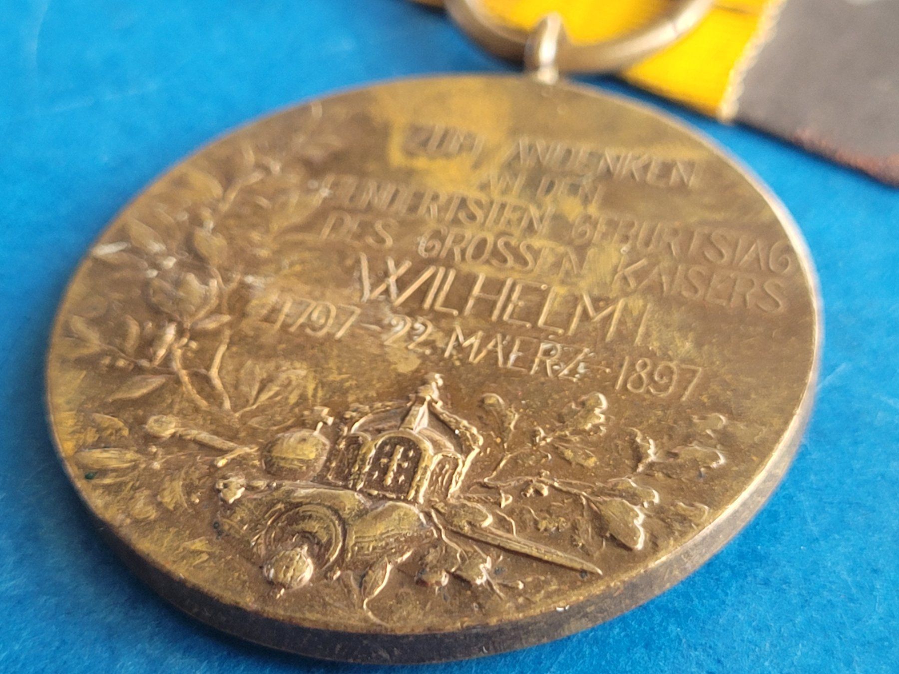Medaglie: Preussen " Centenarmedaille " – Usato da Kriens venduto da KTP 3