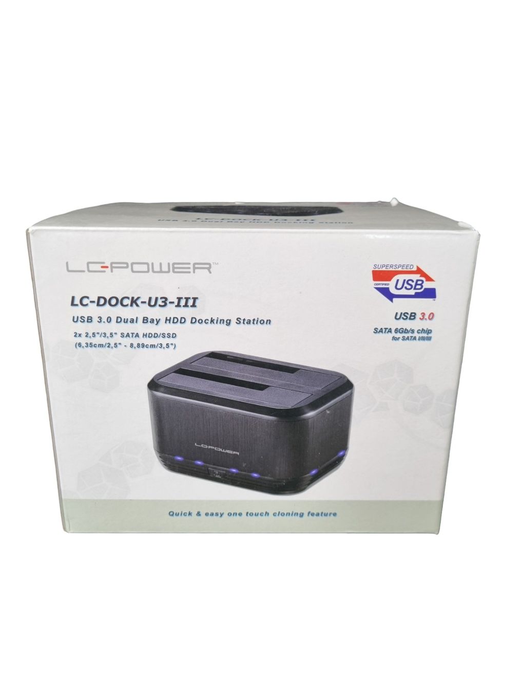 Docking station: LC-POWER HDD/SSD Docking Station – Nuovo (secondo la descrizione) da Wangen b. Olten venduto da Restwert_Wangen 3