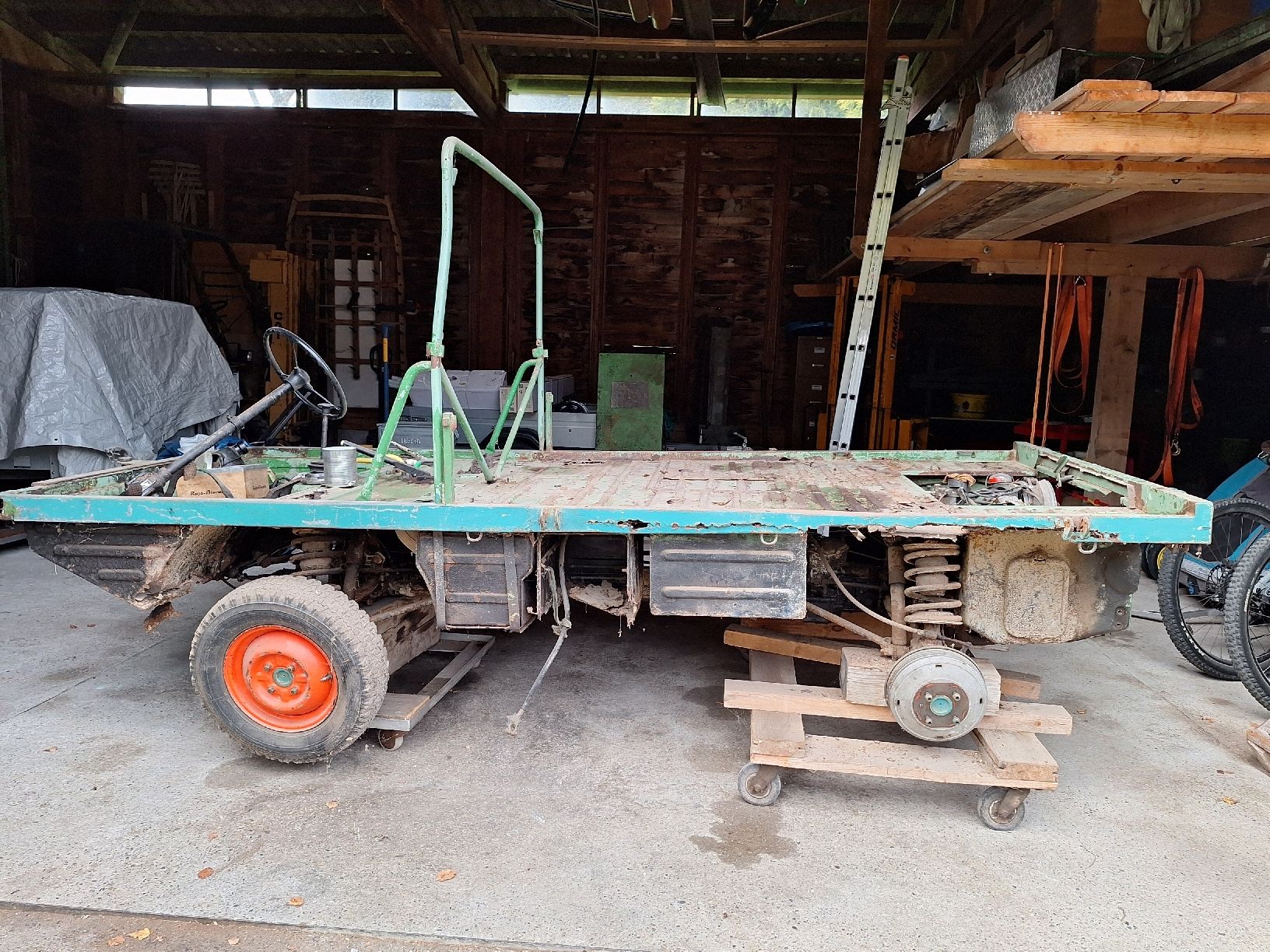 Puch Automobili: Steyer Puch Haflinger – Difettoso da Röthenbach venduto da Tom3538 2