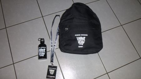Chris Brown Under The Influence Tour Rucksack VIP Set
