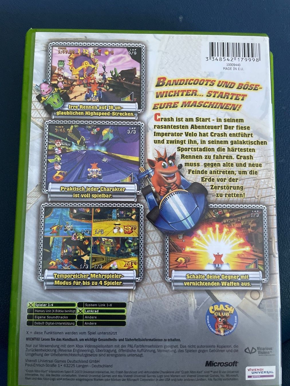 Microsoft Giochi: Xbox Classic s Games – Usato da Köniz venduto da RetroBoy89 8