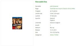 Fire with Fire (Bluray)