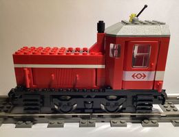 Lego Eisenbahn 4563 Güterzug Lok Top 9V