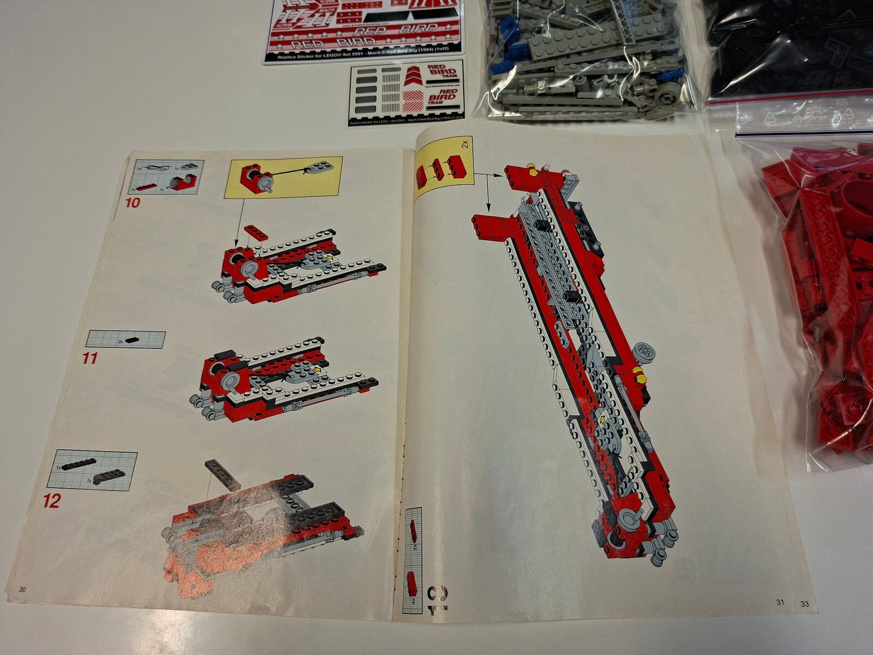 Lego Giocattoli: Lego 5591 Model Team Mach II Red Bird Rig – Usato da Sils im Domleschg venduto da AMAG_AUDI_ZH 7