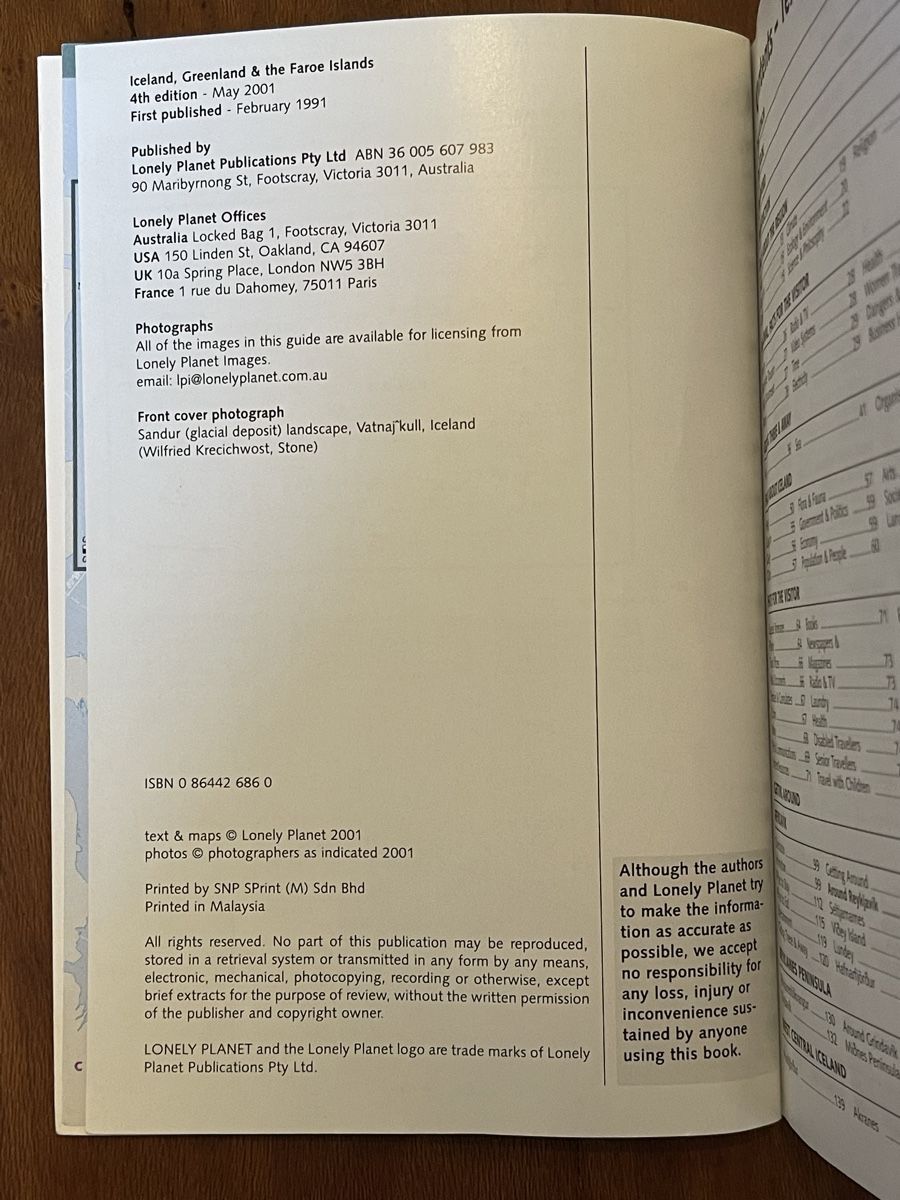 Libri: Lonely Planet Iceland – Usato da Bern venduto da Piratamorgan 3