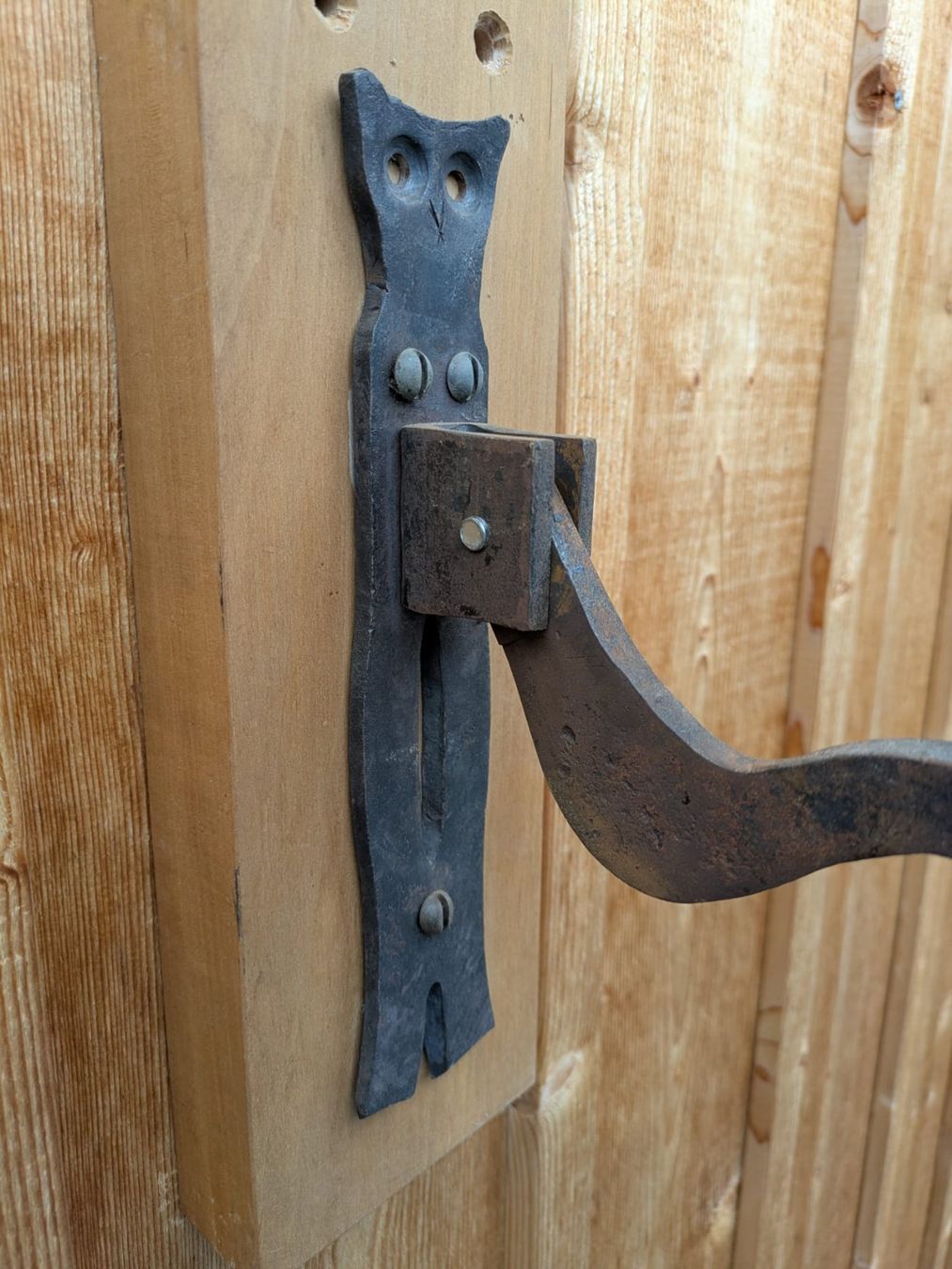 Tutti gli attrezzi: Handholzspalter Handgeschmiedet Eulenform – Usato da Schwanden b. Brienz venduto da hoihoi03 4