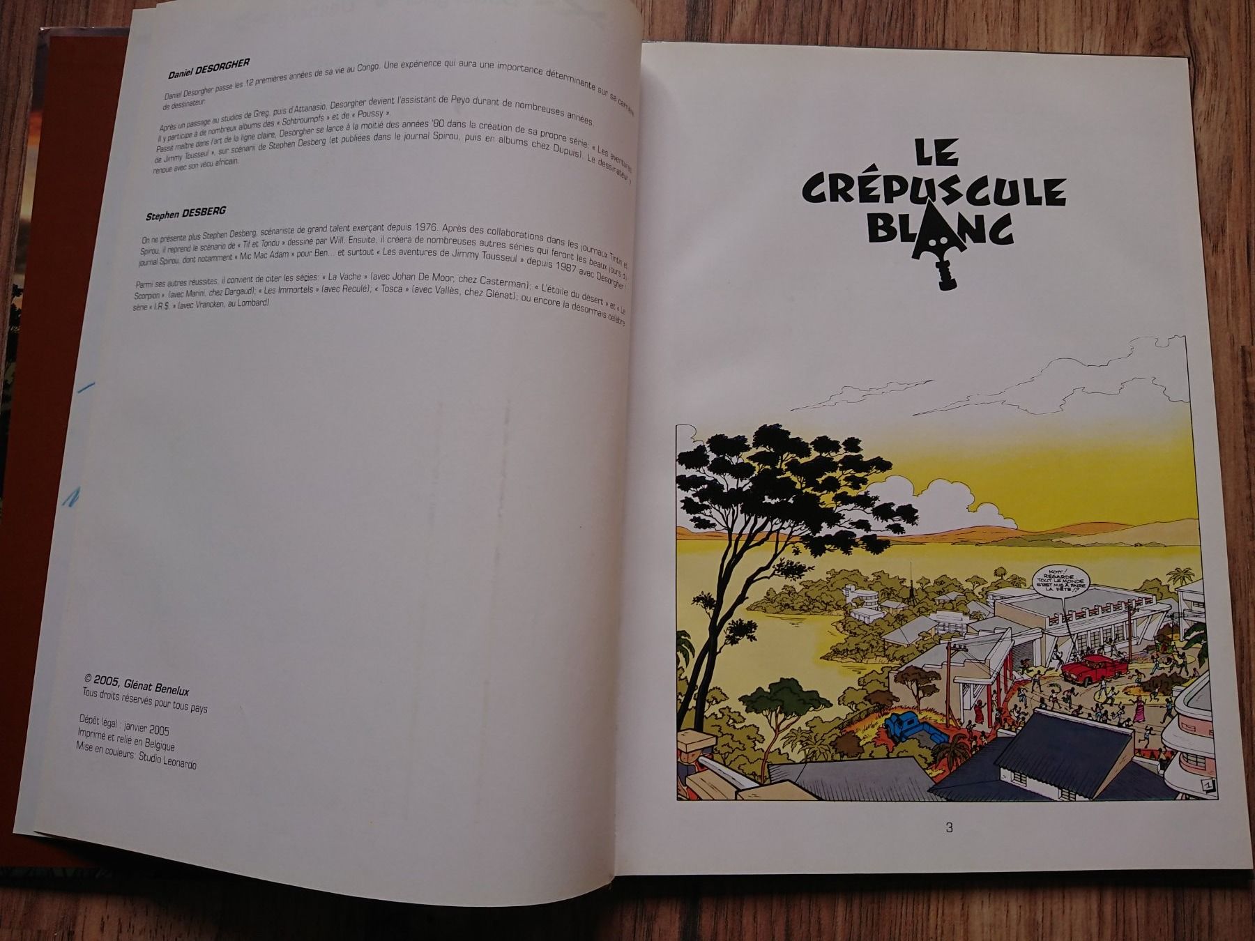 Fumetti: Jimmy Tousseul 3 Dédicacée Desorgher – Usato da Farvagny-le-Grand venduto da LaCaverne 3