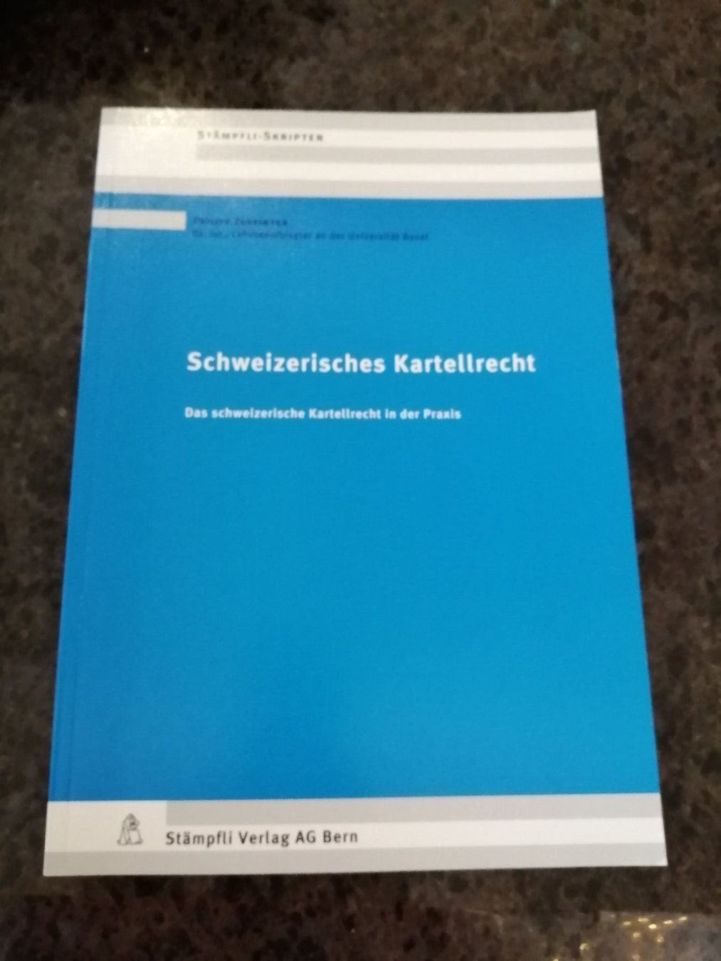 Libri: Schweizerisches Kartellrecht – Usato da Aesch BL venduto da Bluefox5