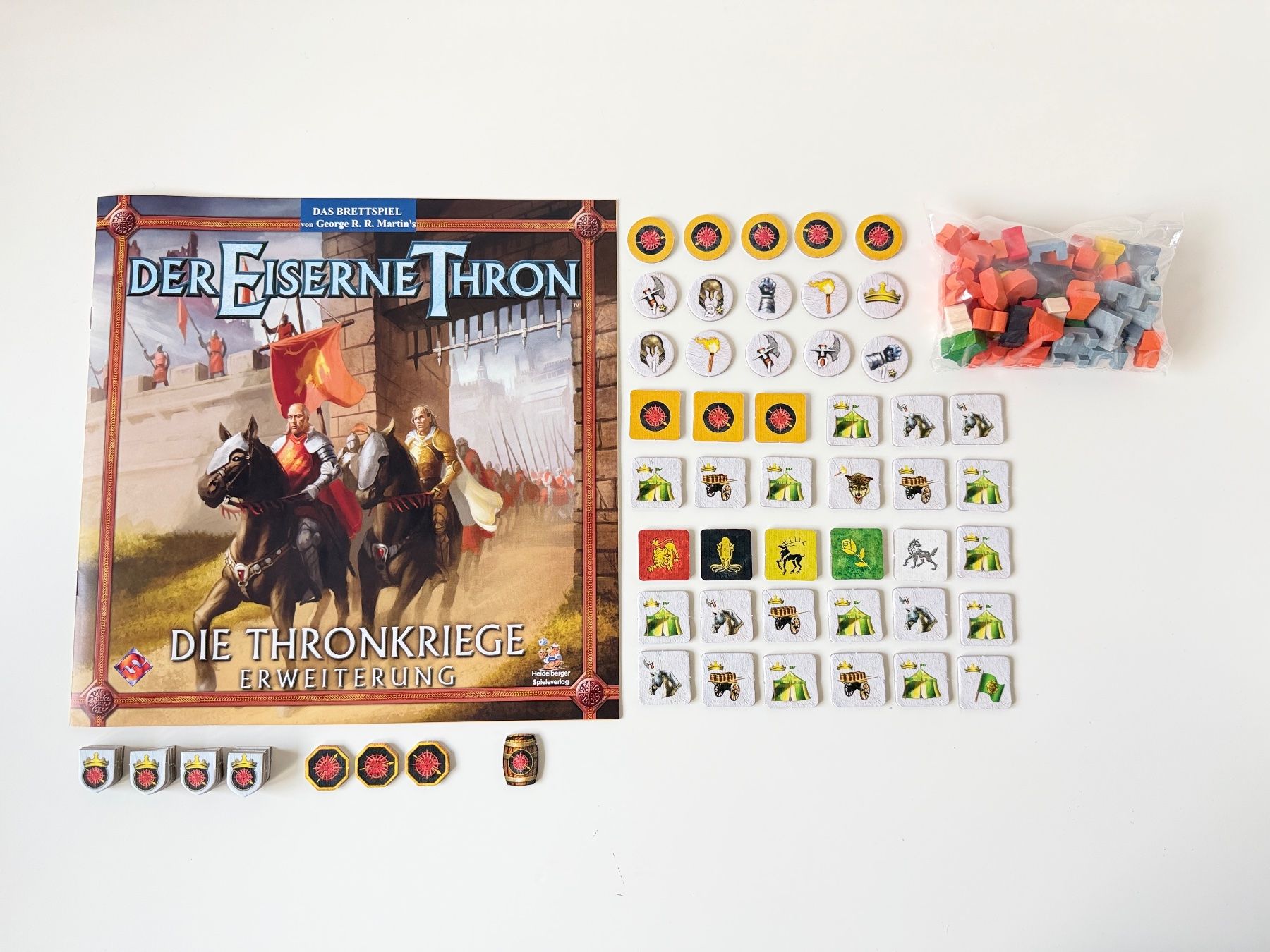 Giochi: Der Eiserne Thron - Das Brettspiel + Erweiterung – Usato da Bern venduto da McFlurry_08 9