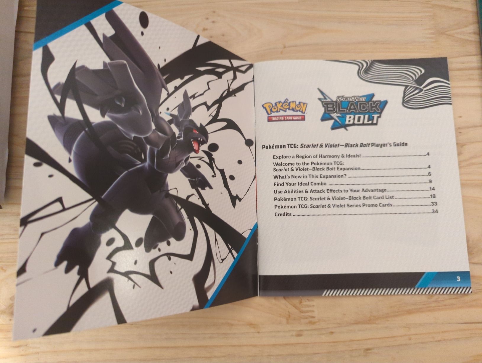 Pokémon Carte collezionabili: Pokémon TCG Scarlet & Violet Black Bolt Player's Guide – Usato da Baden venduto da pla_8vlc 3
