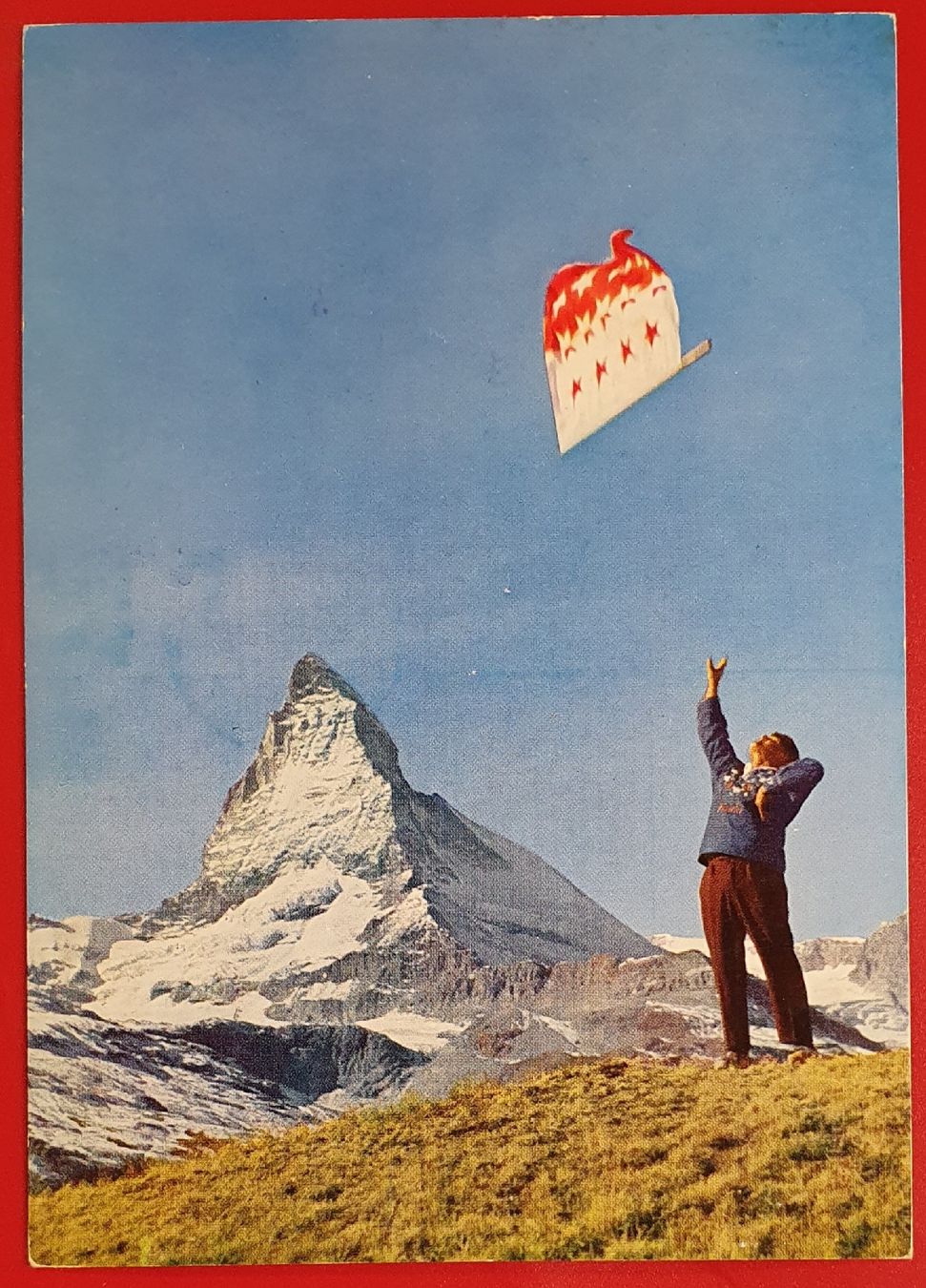 Ansichtskarten: 4 Ansichtskarte Zermatt - mit diversen Hotelstempel – Gebraucht aus Kreuzlingen von Rschweiz1 8
