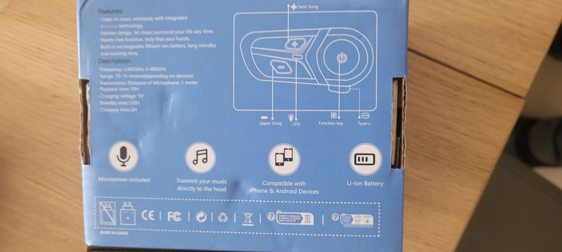 Cuffie: Intercom pour moto bluetooth – Nuovo e nell'imballaggio originale da Asuel venduto da pet_gxp6 3