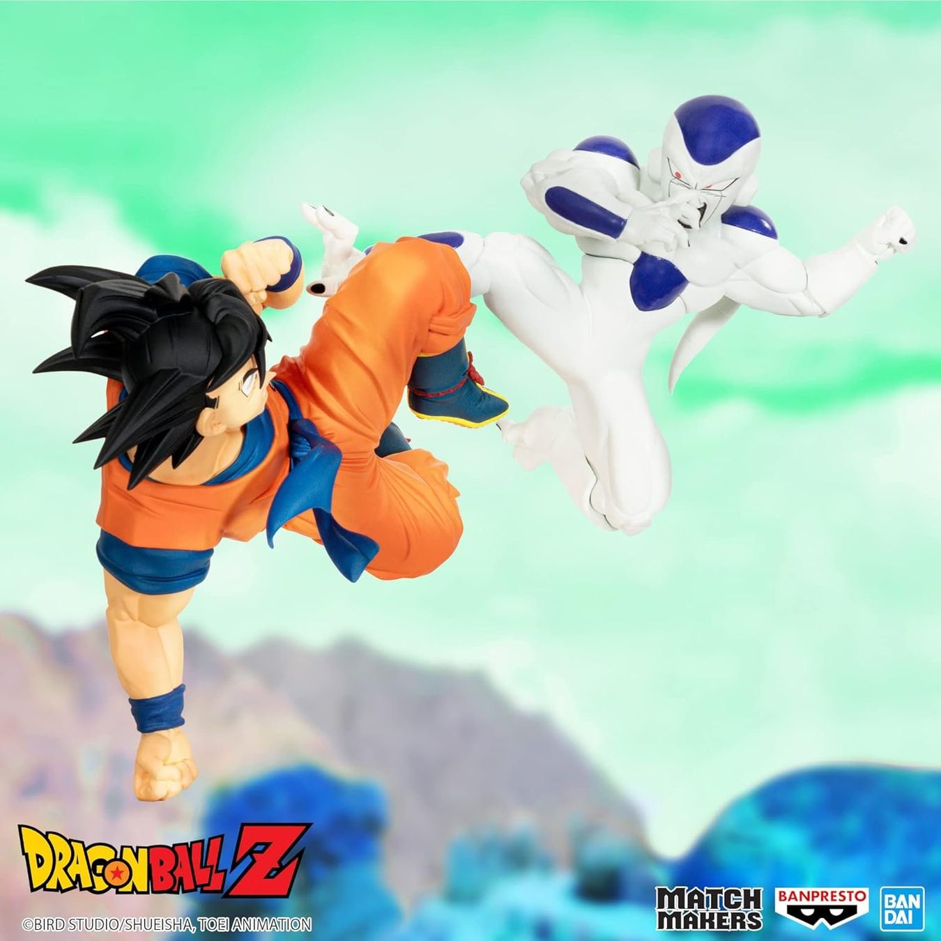 Bandai Figuren: DRAGON BALL - Match Makers - Freezer - vs Goku  10cm – Neu und originalverpackt aus St-Imier von ATTAKSHOP 6
