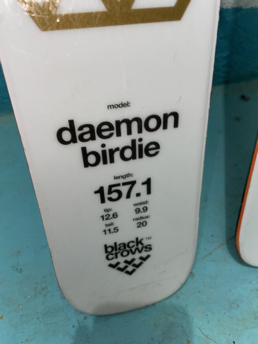 Black Crows Sci: Black Crows Daemon Birdie 157.1cm – Usato da Corminboeuf venduto da mae_wq9k 1