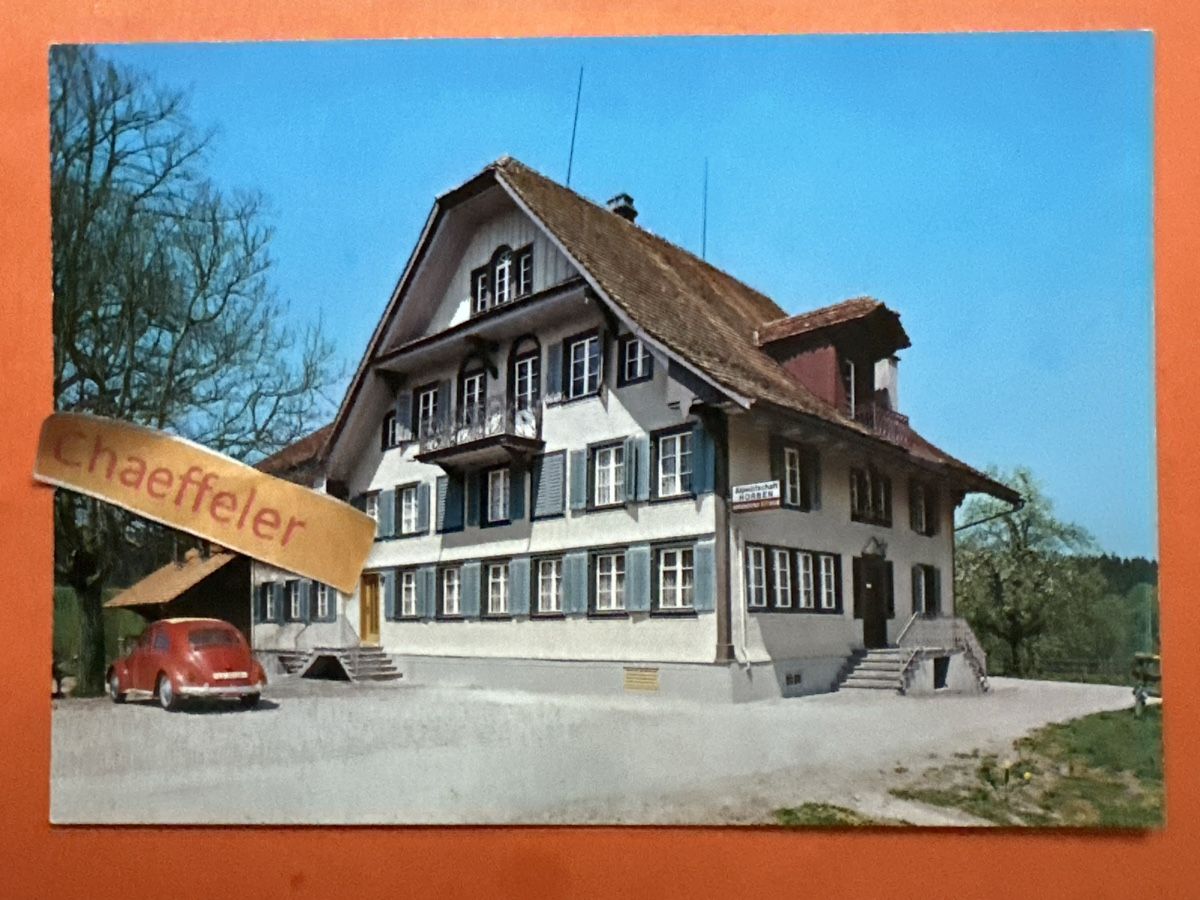 Cartoline postali: Alpwirtschaft Horben. – Usato da Zürich venduto da Chaeffeler