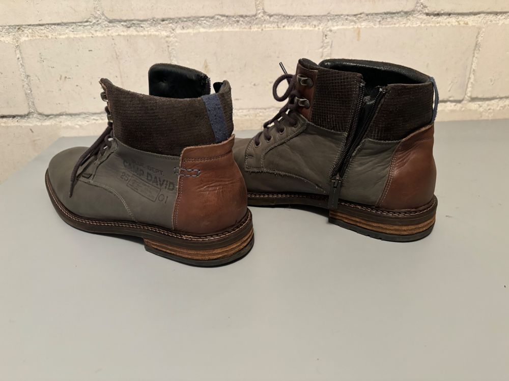 Camp David Herren Hightop Hiking Sneaker Black, 41 Produktbild-Vorschau 2