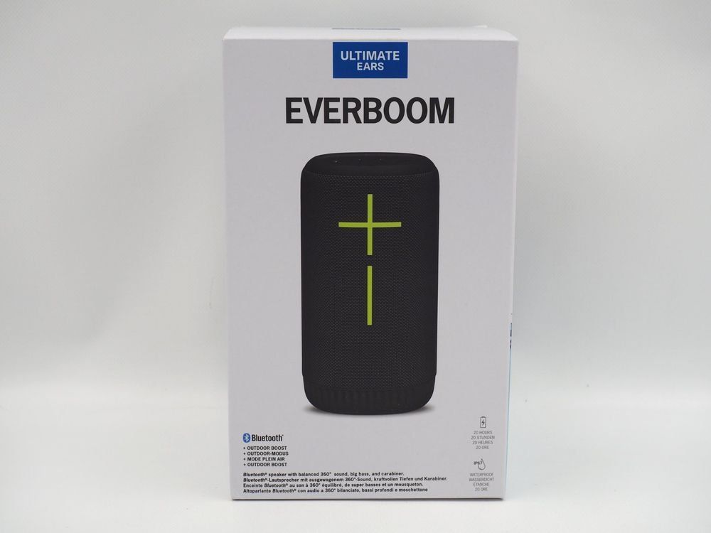 Ultimate Ears Lautsprecher: EU EVERBOOM NEU Bluetooth Lautspracher – Neu und originalverpackt aus Zürich von Tapehead