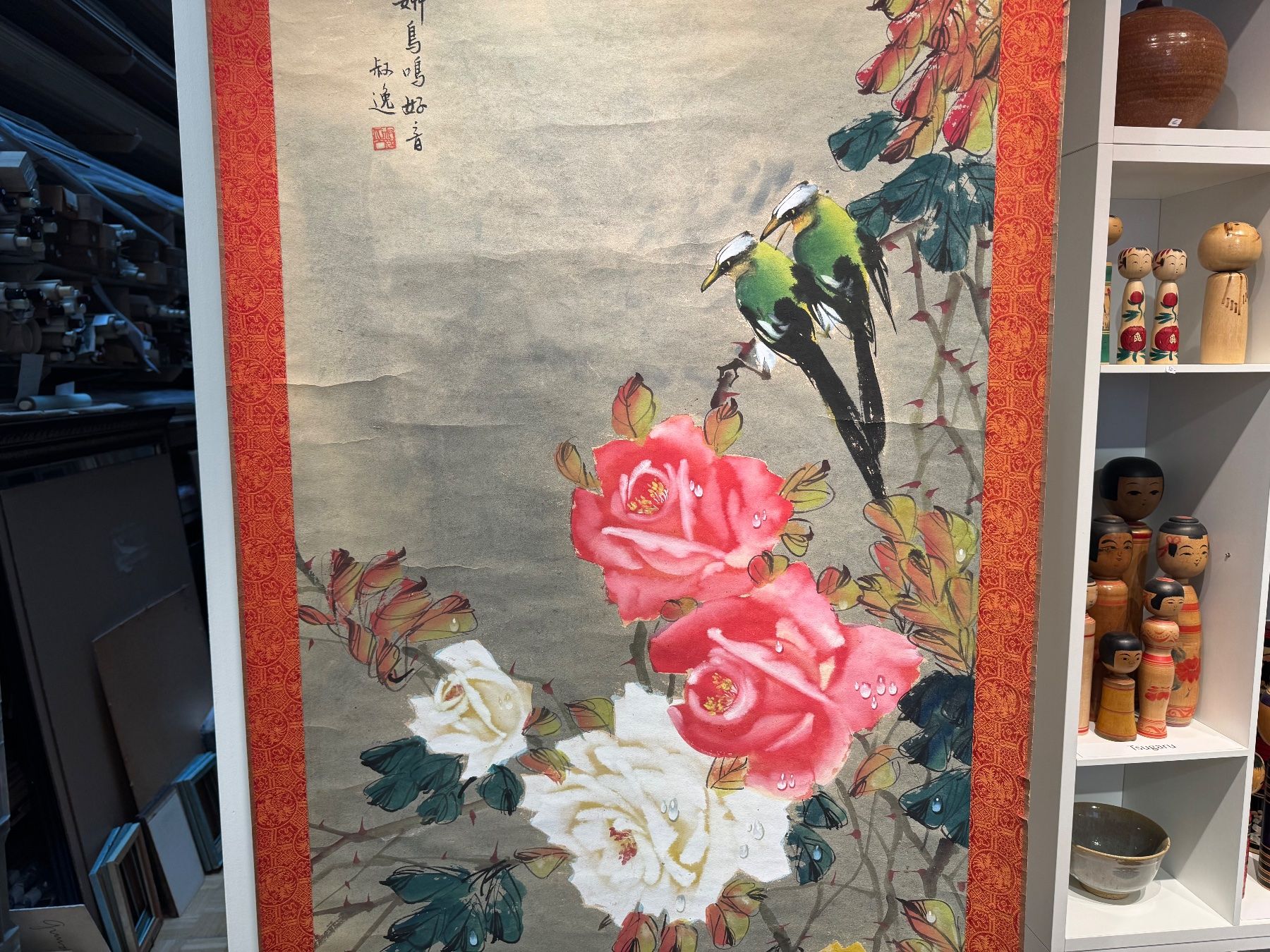 Poster & Bilder: Rollbild Japan Kakejiku "Tori" – Gebraucht aus Bern von mbtiti 6