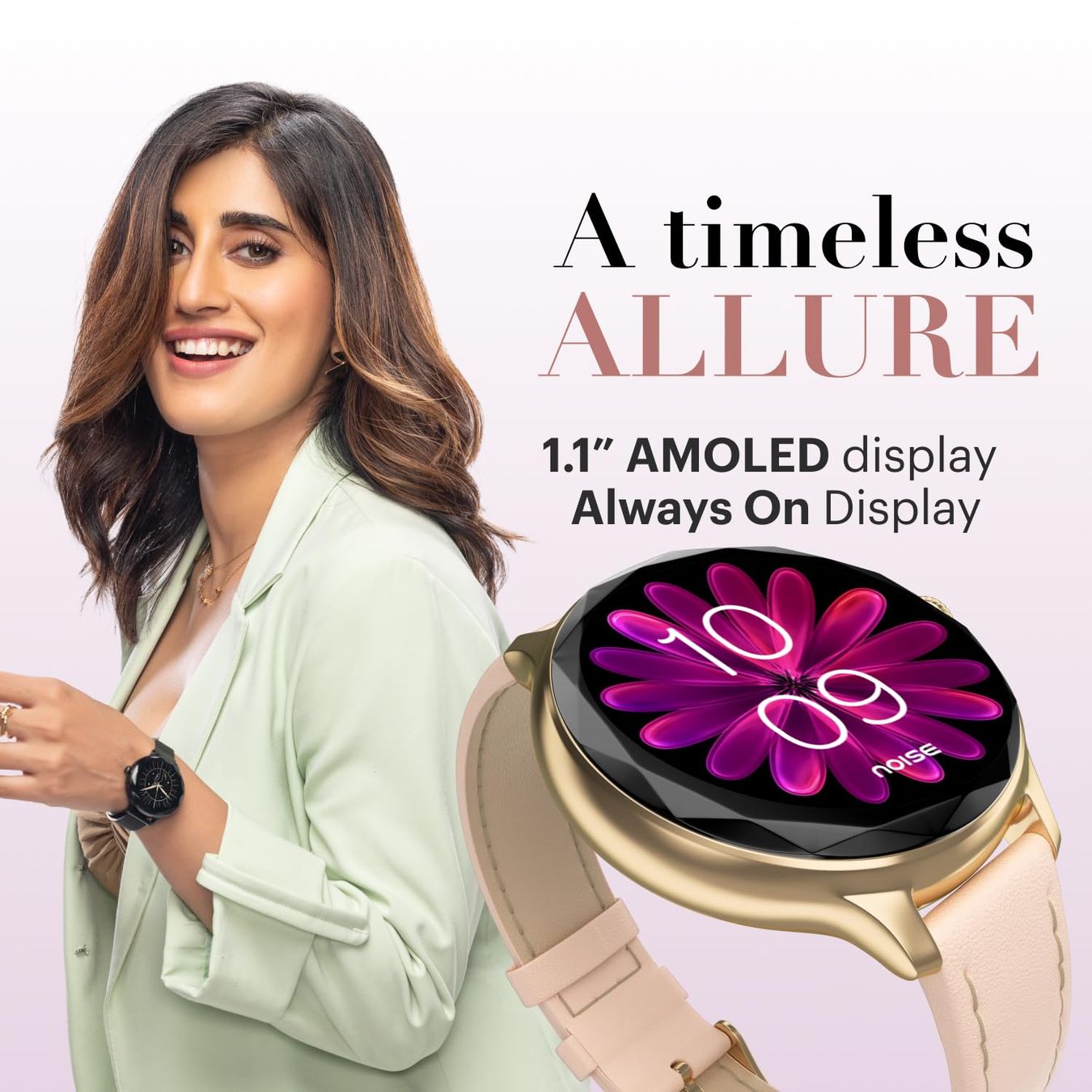 Smartwatch: NoiseFit Diva Smartwatch Pearl White – Nuovo e nell'imballaggio originale da Dietlikon venduto da Salesmax 8