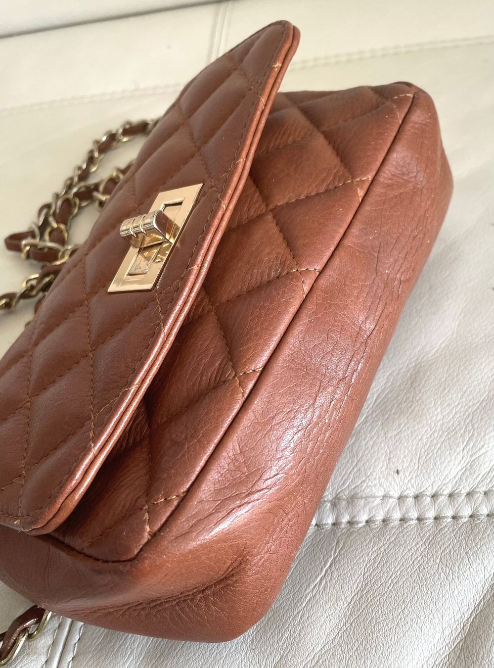 Sacs femmes: Ledertasche braun – D'occasion à Etoy par Diadefin 2