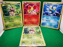 Pokemon 25th Anniversary XXL Karten Set Nr. 6 - Kalos 3er