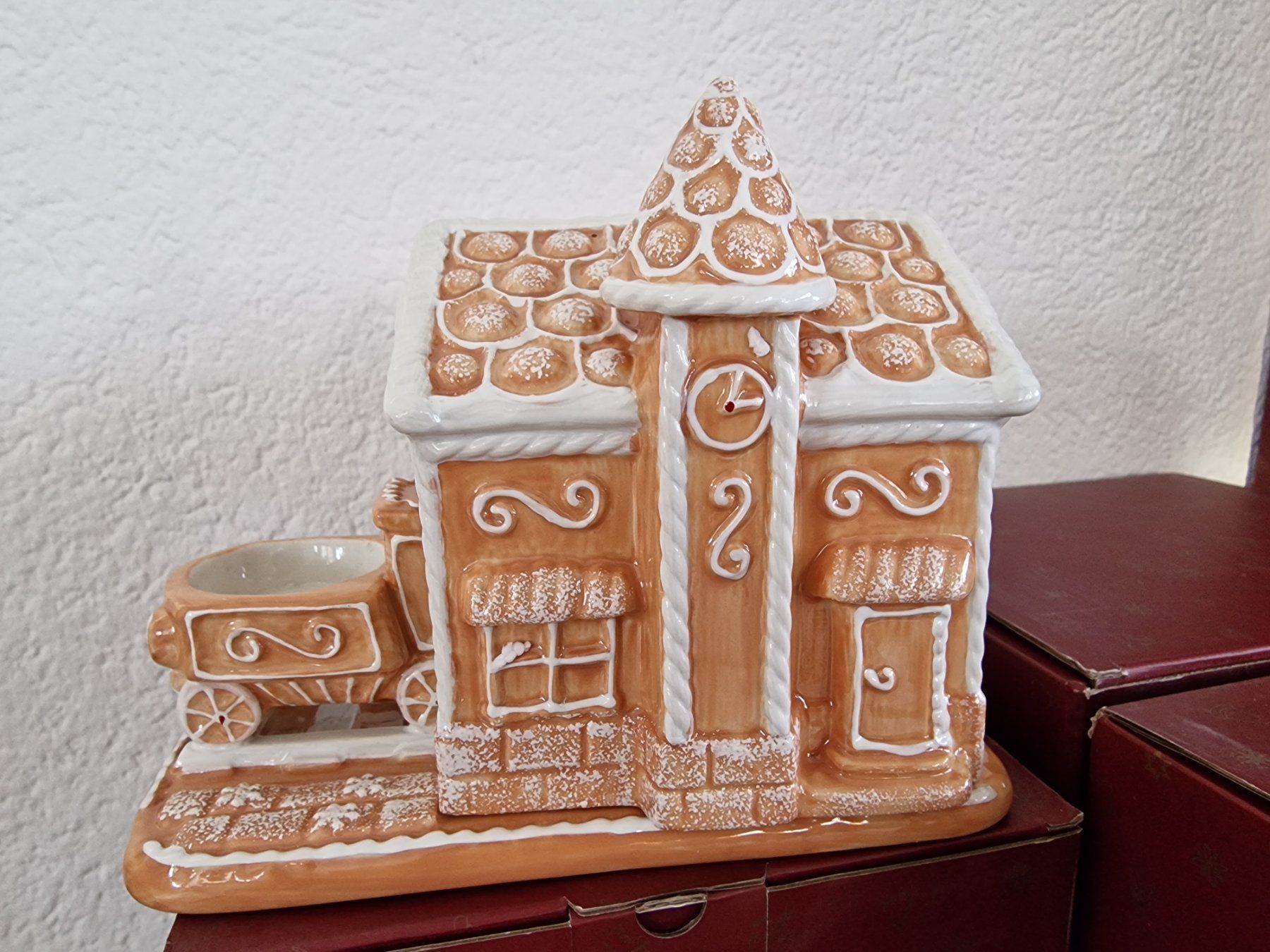 Tutte le decorazioni: Villeroy boch winter bakery Lebkuchenbahnhof – Nuovo e nell'imballaggio originale da Oberglatt ZH venduto da Alischa1 2