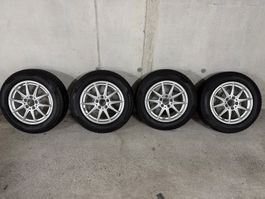 4x Mercedes Räder mit Winterreifen