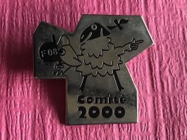 Basel Comite 2000 Fasnachtsplakette 2008