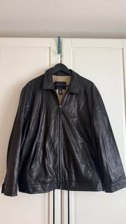Daniel Cremieux Mens Vintage Leather Jacket- Size XL