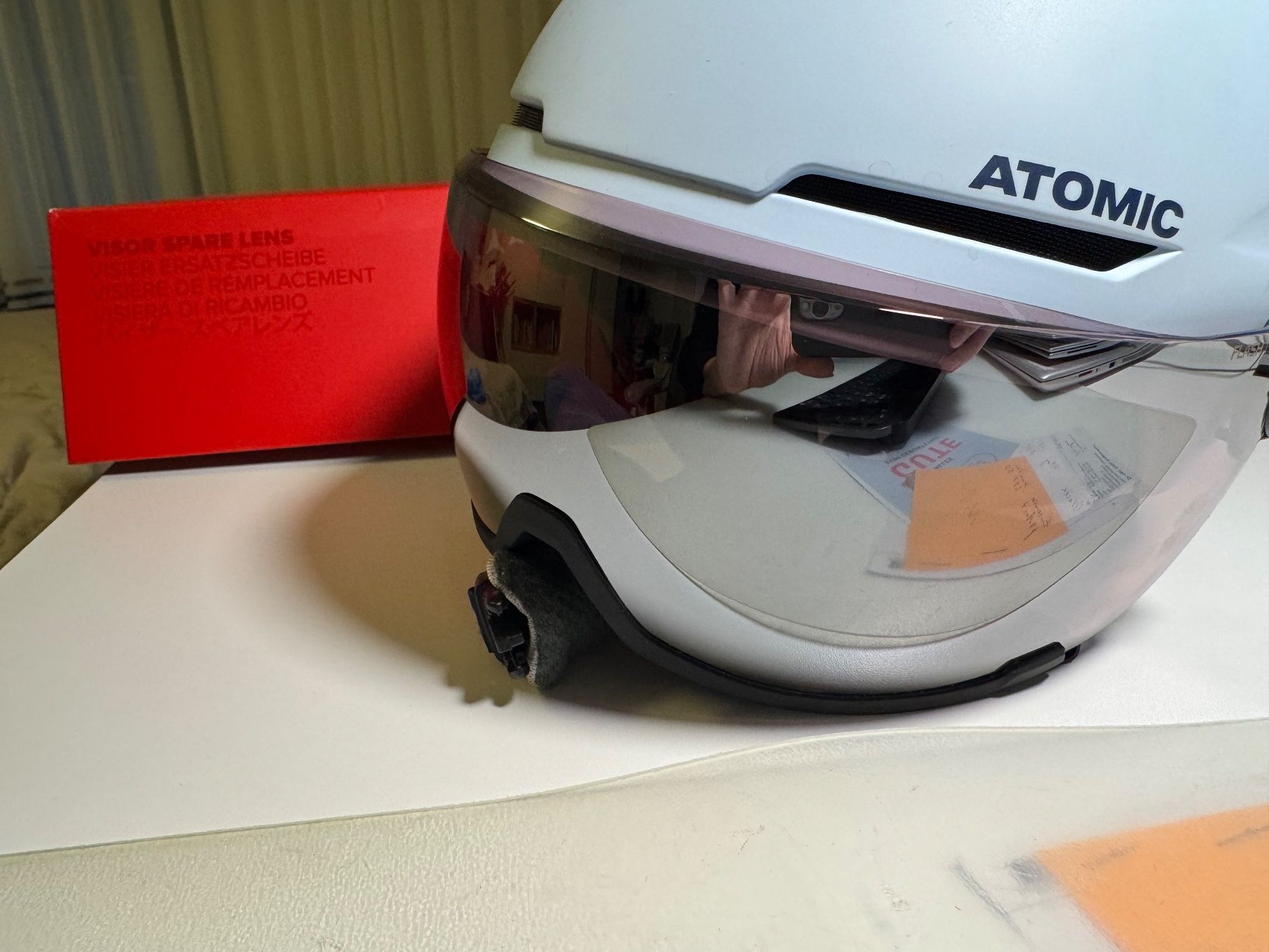 Atomic Caschi: Atomic Savor Visor Jr Blue – Usato da Rüschlikon venduto da Artem1979 4