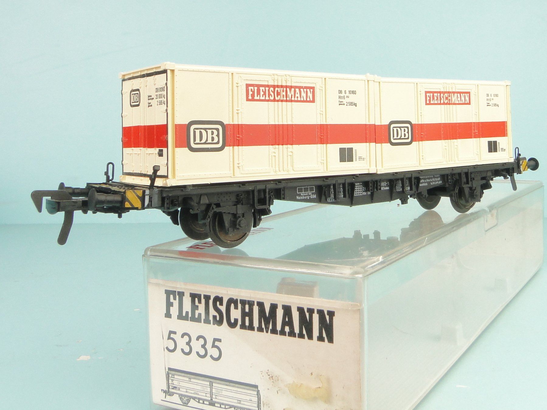 Fleischmann Modellini di ferrovie: Fleischmann 5335 Container Fleischmann, NEUWERTIG – Usato da Bülach venduto da cann11 1