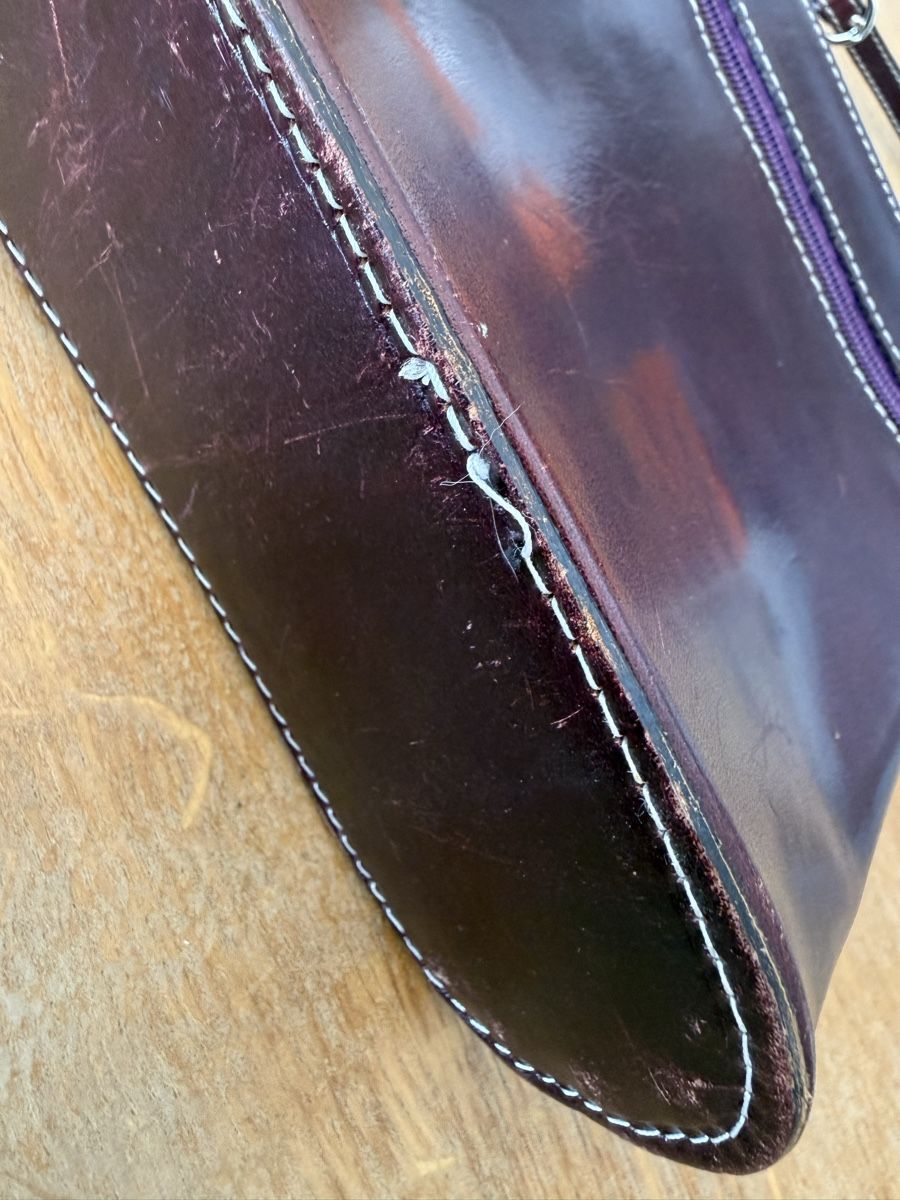 Vera Pelle Borse da donna: Kleine Vera Pelle Ledertasche gebraucht – Usato da Goldach venduto da Messerguru 6